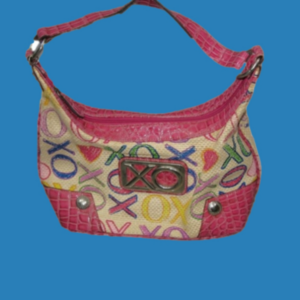 XOXO Vibrant Logo Design Purse